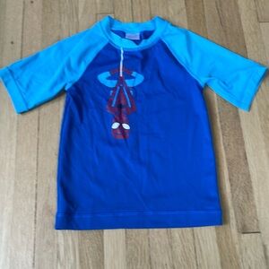 Hanna Andersson Spider-Man swim rash guard Sz 4